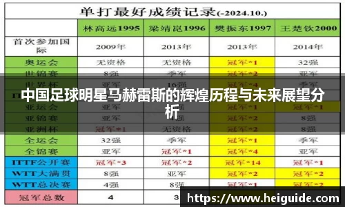 中国足球明星马赫雷斯的辉煌历程与未来展望分析